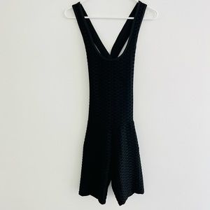 Forever 21 Black Stretch Bodysuit Small